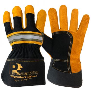 Click Here To Enlarge This Photo Of Predator Signature Tiger Rigger Glove (PRED1)