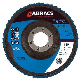Abracs Flap Disc Zirconium 115mm x 80grit