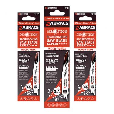 Click Here To Enlarge This Photo Of Recip Blade 150mm x 22mm x 1.6mm Demolition (3)