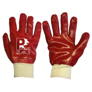 Click Here To Enlarge This Photo Of Predator PVC Knit Wrist Glove (PRKW-10)