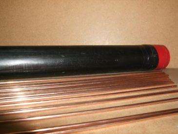Copper Coated Mild Steel Gas Welding Rods CCMS. 1.6mm X 5kg