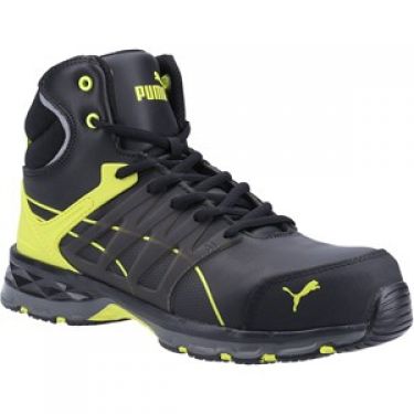Click Here To Enlarge This Photo Of Puma Safety Boots Velocity Yellow