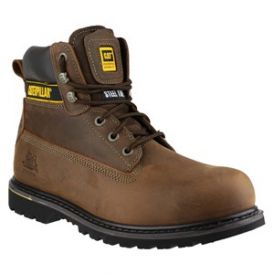 Caterpillar Safety Boots Cat Holton Brown