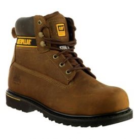 Caterpillar Safety Boots Cat S3 Holton Brown