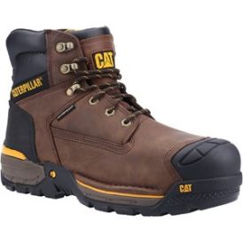 Caterpillar Safety Boots Cat Excavator Safety Boot In Espresso
