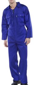 Regular pc Boiler Suit / Coverall Royal Blue