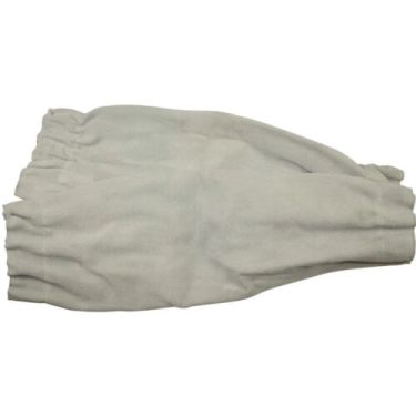 Click Here To Enlarge This Photo Of CHROME LEATHER WELDING SLEEVES