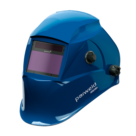 Parweld XR938H Welders Headshield True Colour Large Vision Auto Welding Helmet Blue