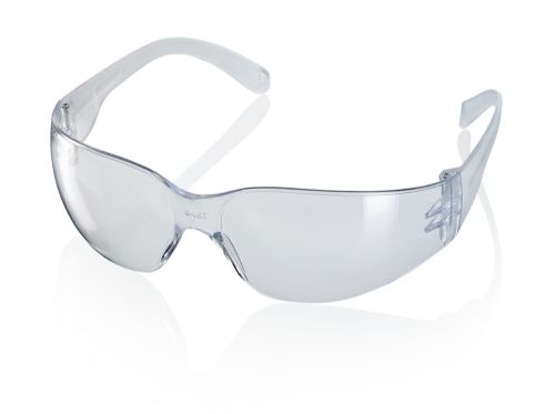Click Here To Enlarge This Photo Of Beeswift Ancona Wraparound Safety Glasses Clear